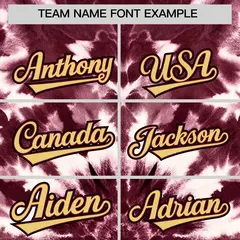Multi Color Tie-Dye Graffiti Pattern Baseball Jersey 3