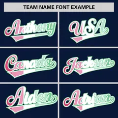 Navy Abrosexual Pride Month Baseball Jersey 3