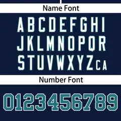 Navy Aqua Flame Graffiti Authentic Baseball Jersey 4