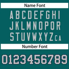 Navy Aqua Two Tone Split Full-Snap Letterman Jacket Raglan Sleeves 8