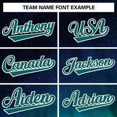 Navy Aqua-White Tie Dye Graffiti Varsity Letterman Jacket 5