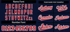 Navy Authentic Classic Pullover Baseball Jersey 3