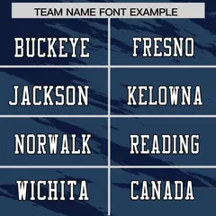 Navy Black Scratch Pattern Authentic Football Jersey 3