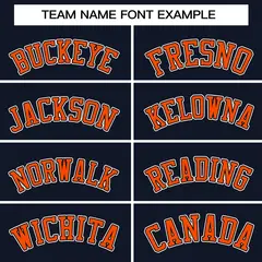 Women's Navy Blue Orange-White Classic Mesh Basketball Jersey 3