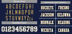 Navy Blue White-Old Gold Mesh Football Jersey 3