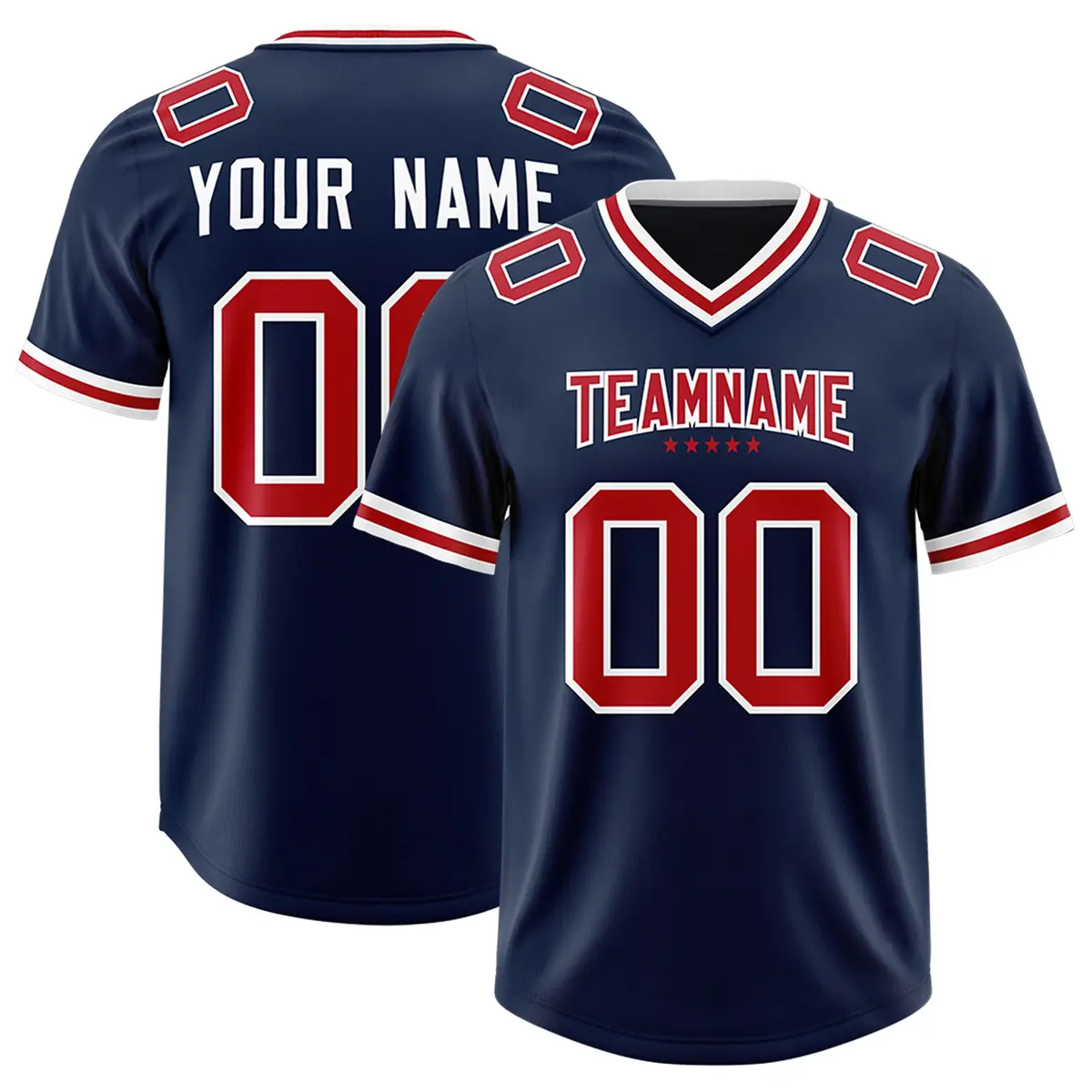 Navy Classic American Football Jersey