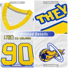Navy Classic American Football Jersey 5