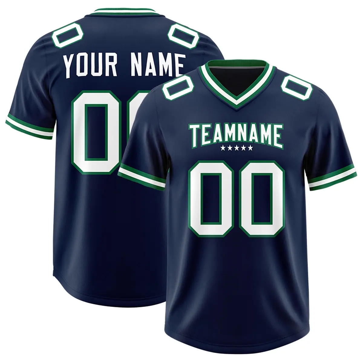Navy Classic American Football Jersey