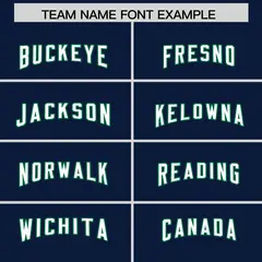Navy Classic American Football Jersey 3