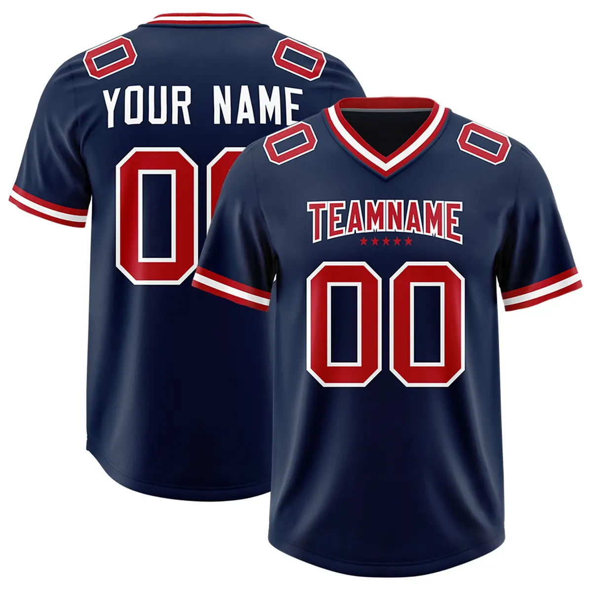 Navy Classic American Football Jersey