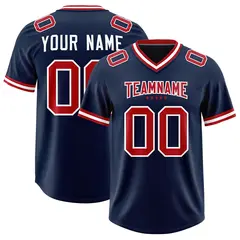 Navy Classic American Football Jersey 1