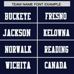 Navy Classic Authentic Football Jersey 3
