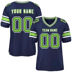 Navy Classic Authentic Football Jersey