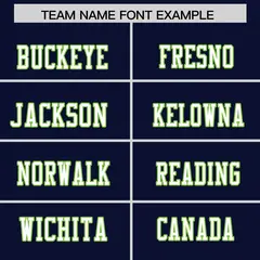Navy Classic Authentic Football Jersey 3