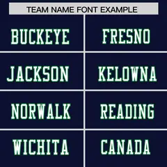 Navy Classic Authentic Football Jersey 3