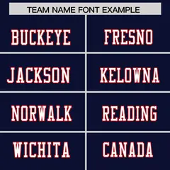 Navy Classic Authentic Football Jersey 3