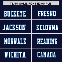 Navy Classic Authentic Football Jersey 3