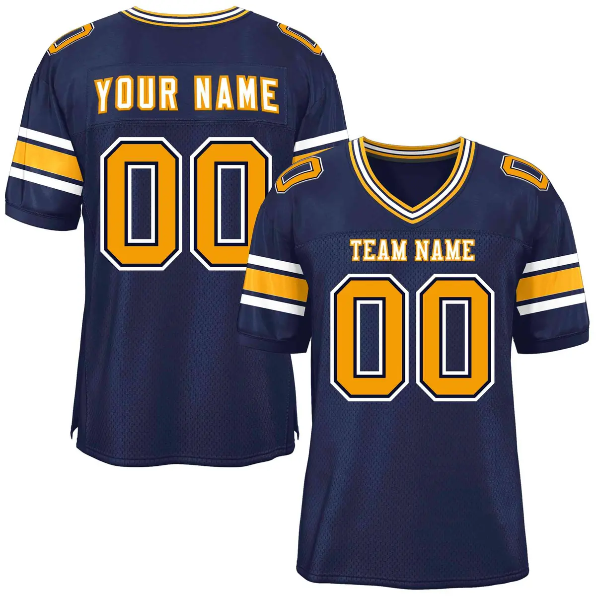 Navy Classic Authentic Football Jersey