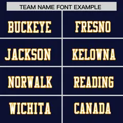 Navy Classic Authentic Football Jersey 3
