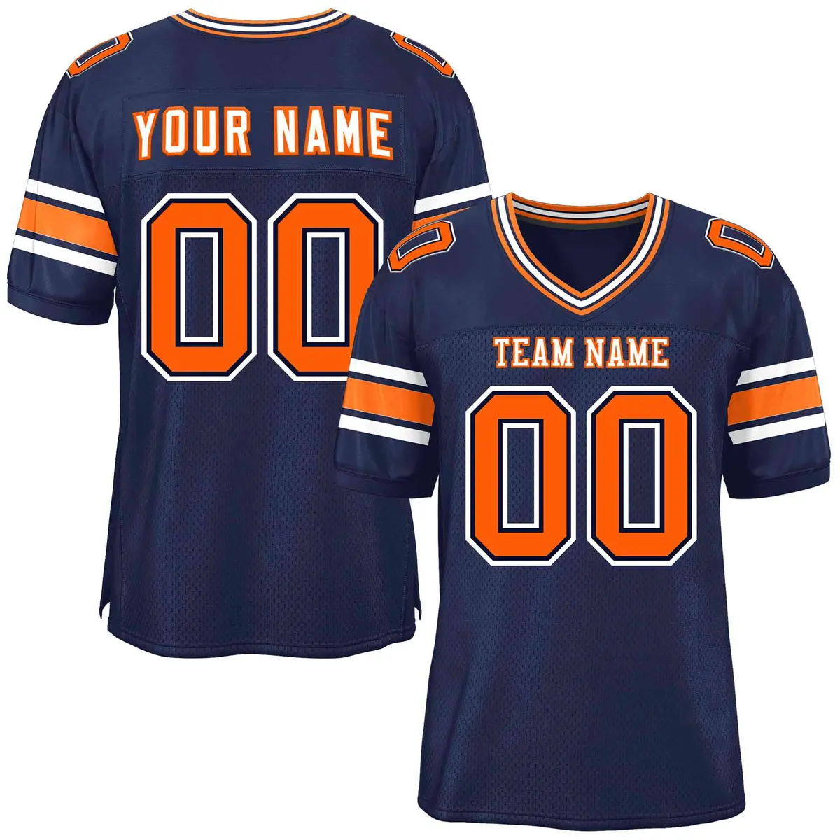 Navy Classic Authentic Football Jersey