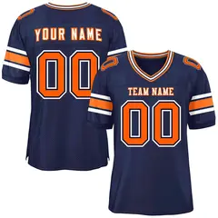 Navy Classic Authentic Football Jersey 1