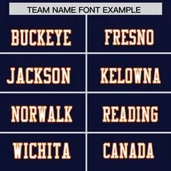 Navy Classic Authentic Football Jersey 3
