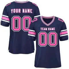 Navy Classic Authentic Football Jersey 1