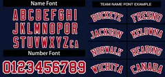 Navy Classic Authentic Pullover Baseball Jersey 3