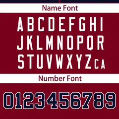 Navy Crimson Color Block Raglan Baseball Jersey 4