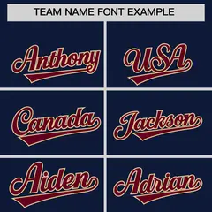 Navy Crimson Gradient Letterman Varsity Jacket Hoodie 5