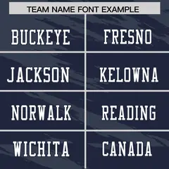 Navy Dark Gray Scratch Pattern Authentic Football Jersey 3