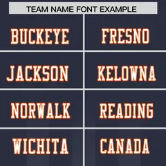 Navy Dark Gray Vertical Fine Stripe Gradient Football Jersey 3