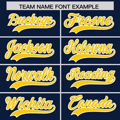 Navy Gold American Flag Raglan Baseball Jersey 3
