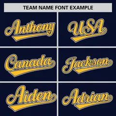 Navy Gold Full-Snap Color Block Varsity Letterman Jacket 3