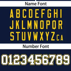 Navy Gold Thick Stripe Authentic Baseball Jersey 4