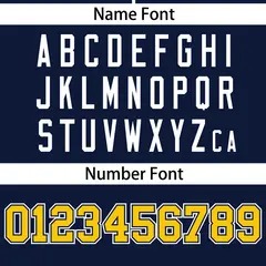 Navy Gold Thick Stripe Authentic Baseball Jersey 4