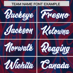 Navy Graffiti Pattern Authentic Football Jersey 3
