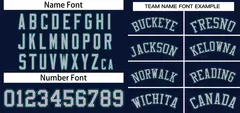 Navy Gray-Aqua Classic Two-Button Softball Jersey 3