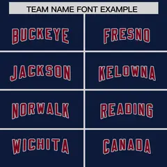 Navy Gray Retro Sleeve Line Authentic Football Jersey 3