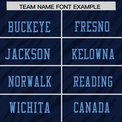 Navy Gray Tiger Stripe Graffiti Pattern Football Jersey 3