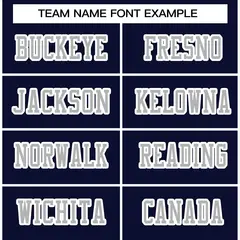 Navy Gray-White Classic Style Authentic Football Jersey 3