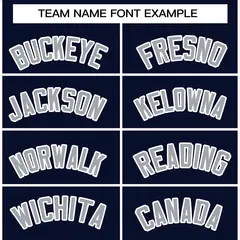 Navy Gray-White Full-Snap Varsity Letterman Jacket 5