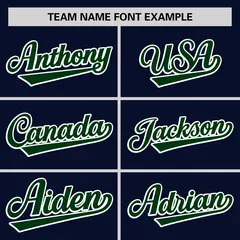 Navy Green Color Block Varsity Letterman Baseball Jacket 3