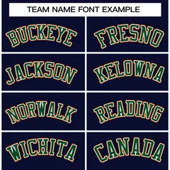Navy Green-White Classic Varsity Full-Snap Letterman Jacket 3