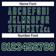 Navy Green-White Raglan Sleeves Waterproof Jacket 4