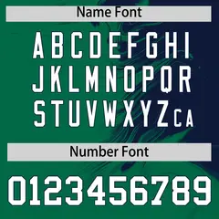 Navy Kelly Green Ink Pattern Authentic Baseball Jersey 4