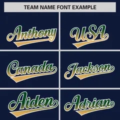 Navy Kelly Green-Khaki Gradient Varsity Full-Snap Raglan Baseball Jacket 3
