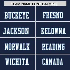 Navy Light Blue Shoulder Star Pattern Flag Football Jersey 3