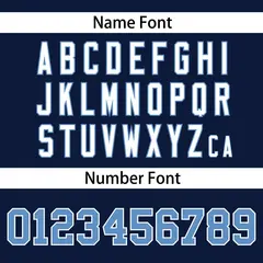 Navy Light Blue Stripe Raglan Baseball Jersey 4