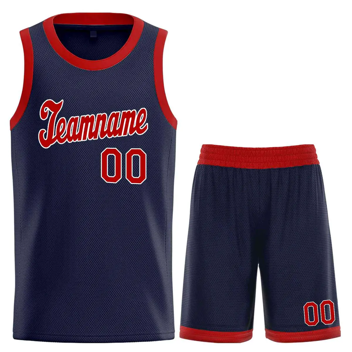 Navy Maroon-White Classic Sets Basketball Uniform Jersey